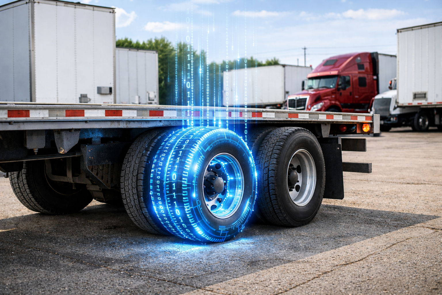 Llanta con identidad digital